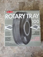 Sawyer's Rotary Photo Slide Tray 100 Holds 100 2x2 Slides 
