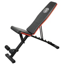 Regolabile Panca Piana Pieghevole Allenamento Inclinata Manubri Allenatore