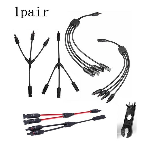 CAVO SOLARE Y distributore 1Y2 pannello solare Y spina 10AWG Y spina fo