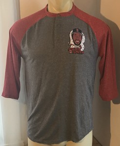 red jacket cardinals shirt