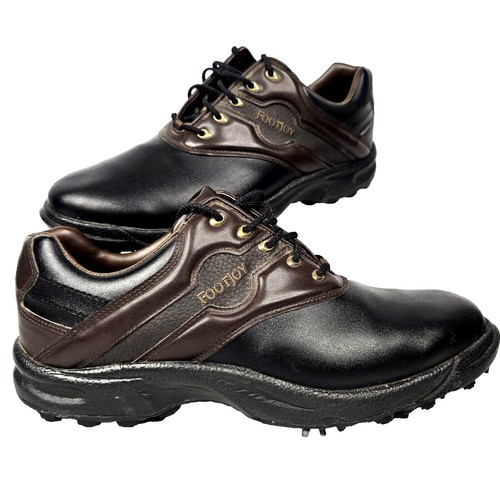 Nike Golf Heritage Brown & White Leather Athletic Shoes  display picture 2