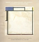 Sotheby's // Impressionist & Modern Paintings & Sculpture Auction Catalog 1975