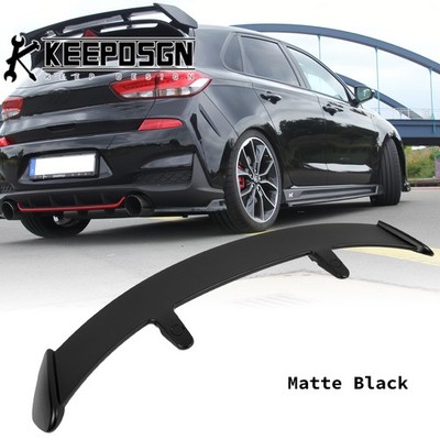 Für Hyundai I30 N Hatchback Dachspoiler Heckspoiler Sport Flügel Lippe Schwarz