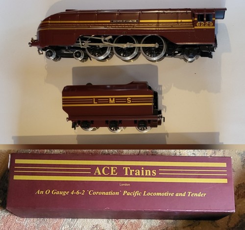 ACE trains O gauge Duchess of Hamilton 6229 Coronation locomotive loco 4-6-2 LMS