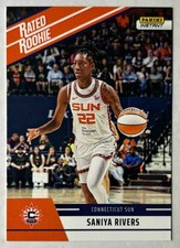 Saniya Rivers 2025 Panini Instant WNBA Rated Rookie Retro #9 PR:2467