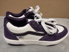 Size 10.5 VANS Old Skool Purple/White Skate Shoes Popular Skater New No Box