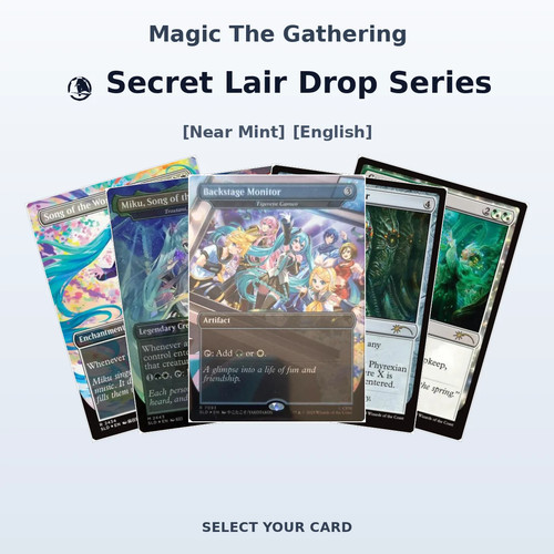 Magic: The Gathering Secret Lair Drop Series Cards