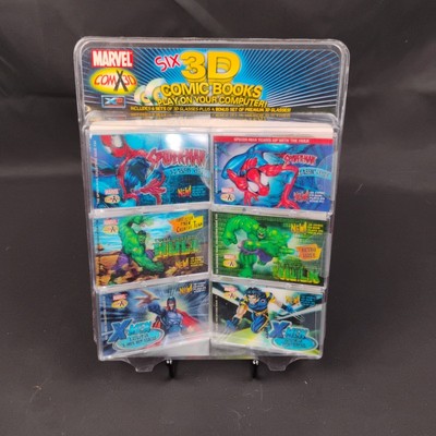 Marvel - ComX3D Six 3D Comic Books Play on Computer - 2003