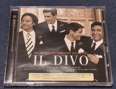 IL DIVO RARIO PROMOTION SAMPLER KOREA ULTRA RARE CD