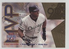 1996 Leaf MVP Contender Gold Frank Thomas #1 HOF v6g