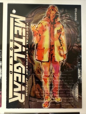 その他 L GEAR SOLID TRADING CARD Regular Metal Gear Solid Video Gaming Trading Cards for sale | eBay