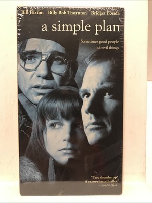 A Simple Plan (VHS, 1998) Brand New