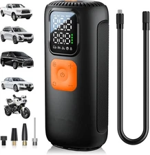 Tire Inflator Portable Air Compressor, 22 Cylinder & 6X Faster Inflation,160 PSI