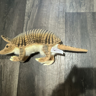 Hansa Armadillo Stuffed Animal Plush Small 6-14 in 2004 Ages 3-5 Years