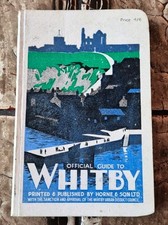 Vintage Official Horne & Sons Guide to Whitby 65th Ed Hardcover - VG