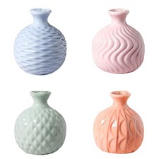 Flower Vase Nordic Decoration Ceramic Vases Home Desk Decor Dried Flower Pot