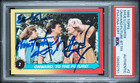 1989 Topps B2TF II MICHAEL J FOX, LLOYD & SHUE Signed Card #