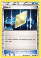 Revive - BLANW 102 Pokemon - Light Play