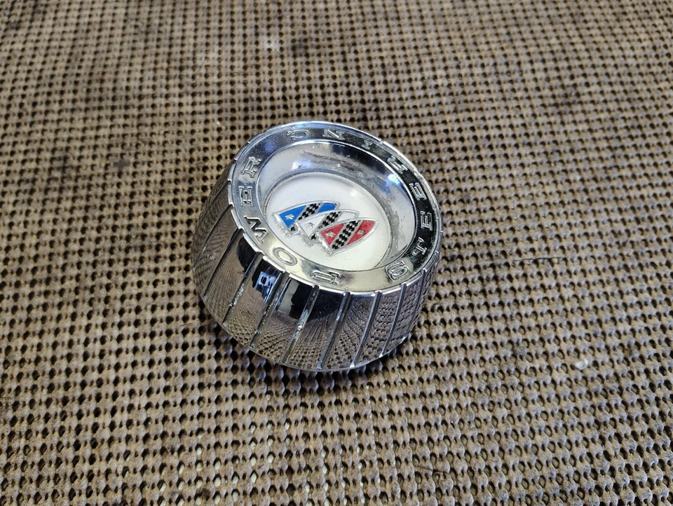 60 Buick Electra LeSabre Invicta Estate Wagon Steering Wheel Horn Button 1194735 - Image 2 of 4