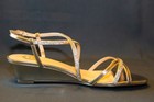 I. MILLER Womens Soft Gold Wedge Rhinestone Dress Shoes Sz 8.5M - NEW IN BOX — photo 8