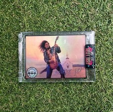Guns N‘ Roses Slash November Rain Custom Trading Music Card in Case  Axl Rose