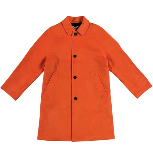 Trench manteau en laine Supreme 18Fw S