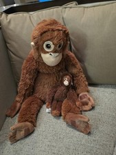 IKEA DJUNGELSKOG Orangutan Plush Set 26 Large MINI 7.75 Monkey Soft Toy NEW