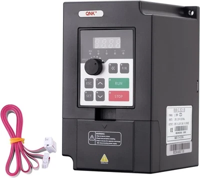 QNK 1.5KW 2HP 110V 1 To 3 Phase VFD Variable Frequency Drive Inverter CNC VFD VSD