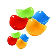 Silicone Egg Poachers- Set of 8