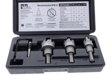 Ideal Industries Tko Carbide Tipped Hole Cutter 4 Piece Kit