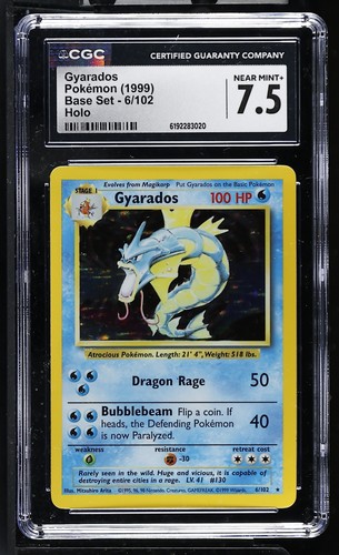 Gyarados graded CGC 7.5 for sale on eBay