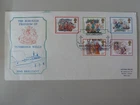 GB FDC 1982 Christmas HMS Brilliant Tunbridge HR Official Cat £80 see scans