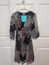Chaps Paisley Print Dress