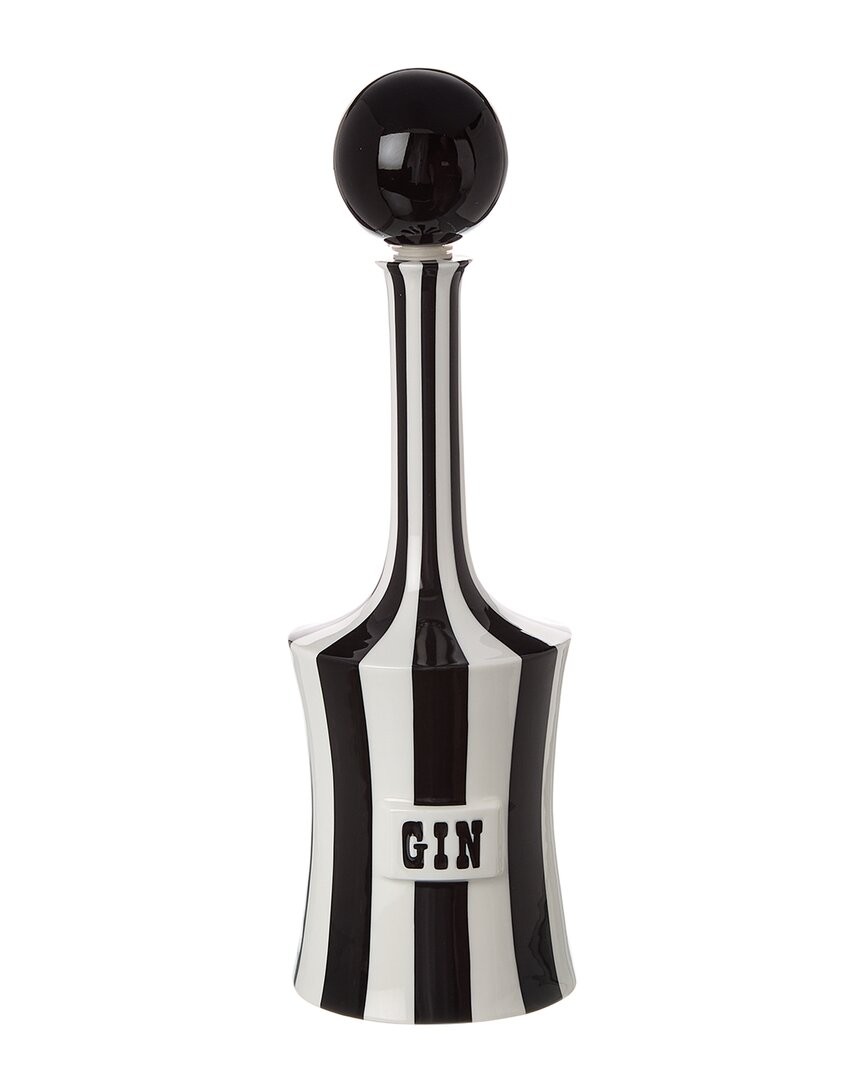 Jonathan Adler Vice Gin Decanter Black