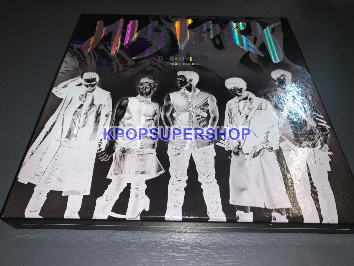 History The 3rd Mini Album Desire CD Great Condition K-POP KPOP
