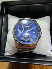 Citizen NB3001-61M Automatic Winding Blue Watch with Power Reserve from Japan