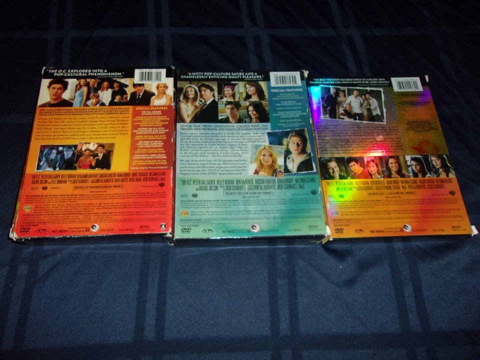OC O.C. DVD НАБОР СЕЗОН 1, 3, 4, ПЕРВЫЙ ТРЕТИЙ ЧЕТВЕРТЫЙ ПОЛНЫЙ - Изображение 2 из 3