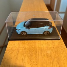 Nissan Leaf 1/43 Diecast Car Collection Noire Model Used [Age 13+]