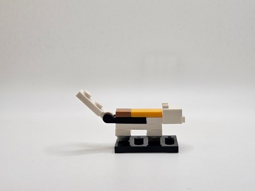 LEGO minifigure minecat02 Calico Cat Minecraft 21160 - Picture 3 of 5
