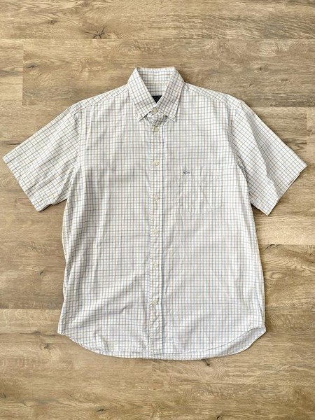 Men Paul & Shark Shirt White Cotton 40 /L / 48 #C2ZG