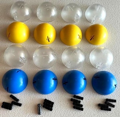 LEGO Ideas Vending Machine Balls 21358 Yellow Blue Trans-Clear Make It Taller