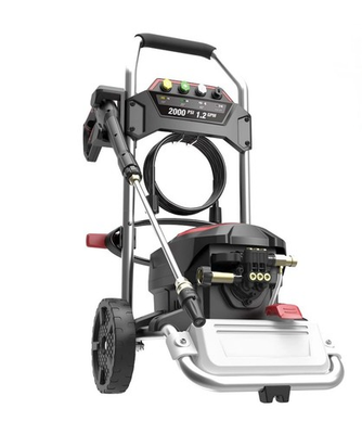 #ad #ad Hyper Tough 2000 PSI Electric Pressure Washer Wheel Mounted 1.2 GPM 25FT Hose $287.51