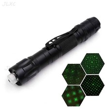 Green Red Laser Pointer Pen Adjustable Focus USB Rechargeable Cat Toy Pet Exerci