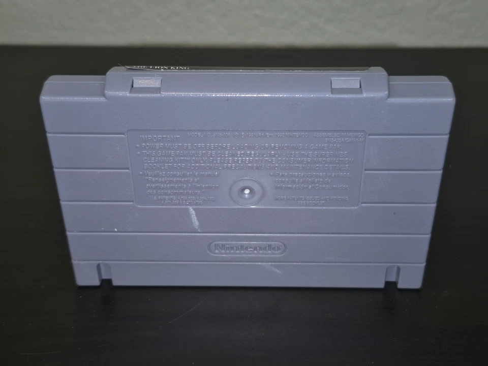 Super Nintendo SNES The Lion King Game Cartridge Only Authentic & Tested - Image 2 of 4