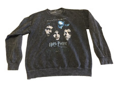 Harry Potter The Prisoner of Azkaban Sweatshirt Pullover Unisex Size S Black
