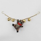 VTG 1986 Hallmark Keepsake Ornament Li'l Jingler Raccoon — photo 1