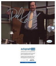 DAVID KOECHNER SIGNED TODD PACKER THE OFFICE 8x10 PHOTO - ACOA COA