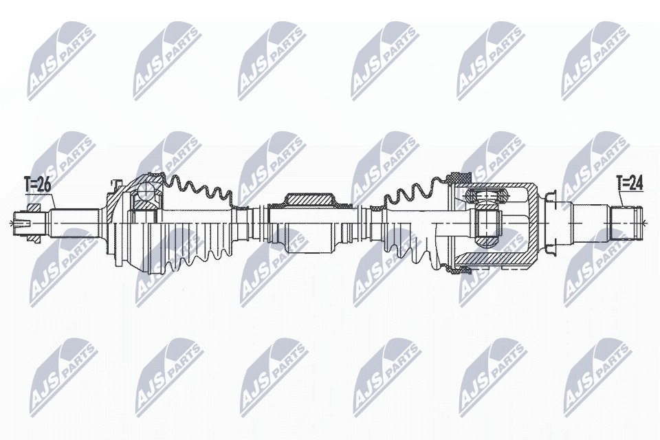 Drive Shaft Fits for Toyota Auris 1.8HYBRID 11-18, Prius/Prius Plus 1.8HYBR - Image 6
