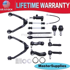 13X For Chevrolet Silverado 1500 Front Upper Control Arms Tie Rods Idler Arm