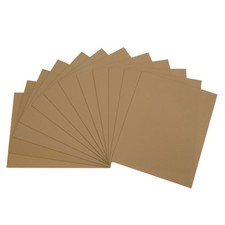 Light Brown EVA Foam Sheets 11 x 8 inch 1.7mm Thickness for Crafts 12 Pcs